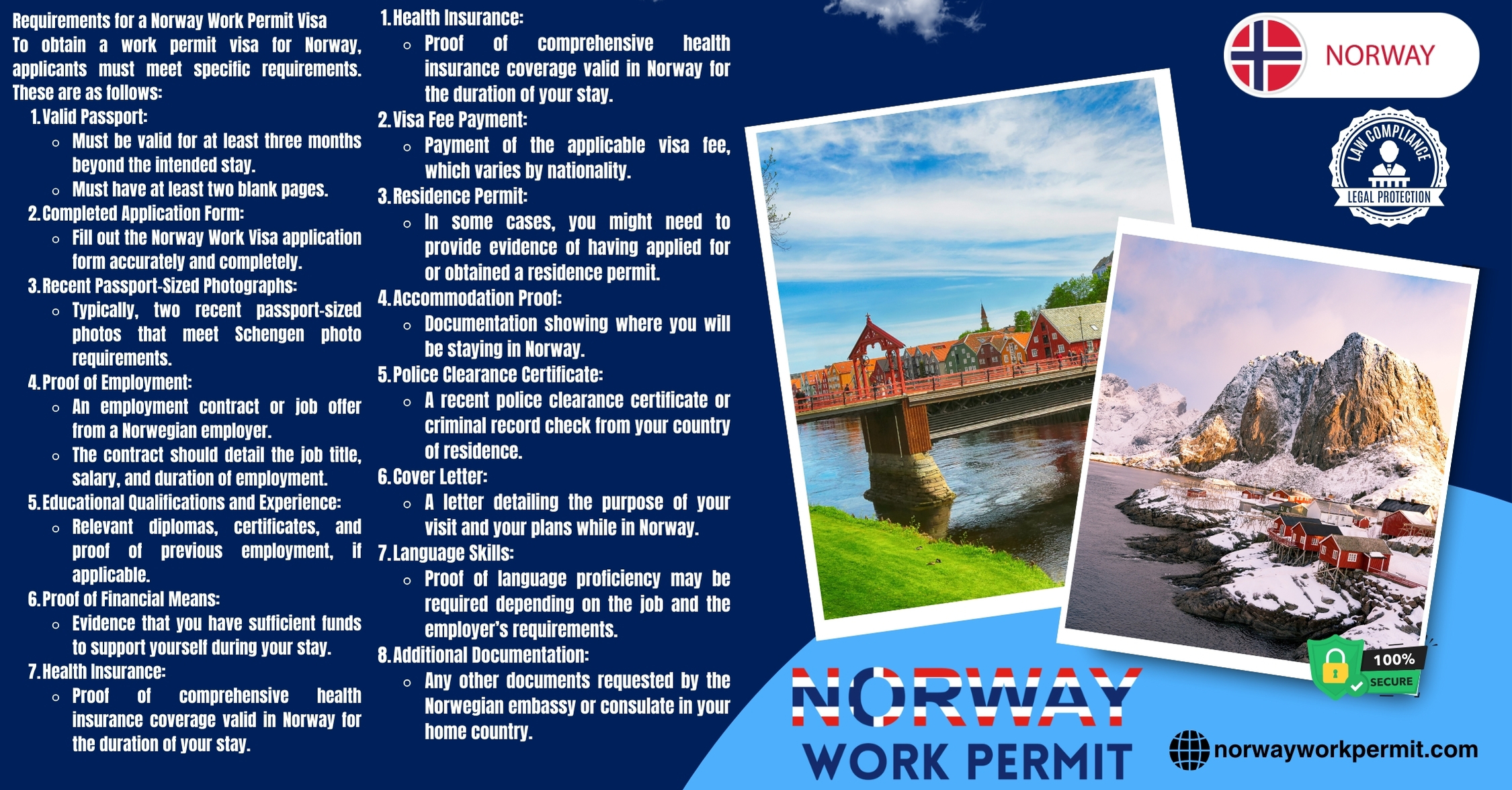 Unlocking Opportunities: Norway Work Permit and Business Resident Visa Requirements for Citizens of Uzbekistan